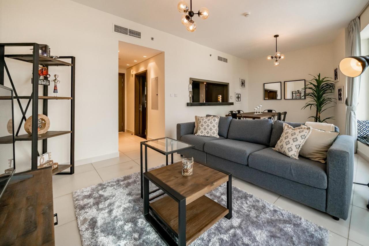 迪拜Higuests - Designer Apt With Panoramic View Near Burj Khalifa公寓 外观 照片