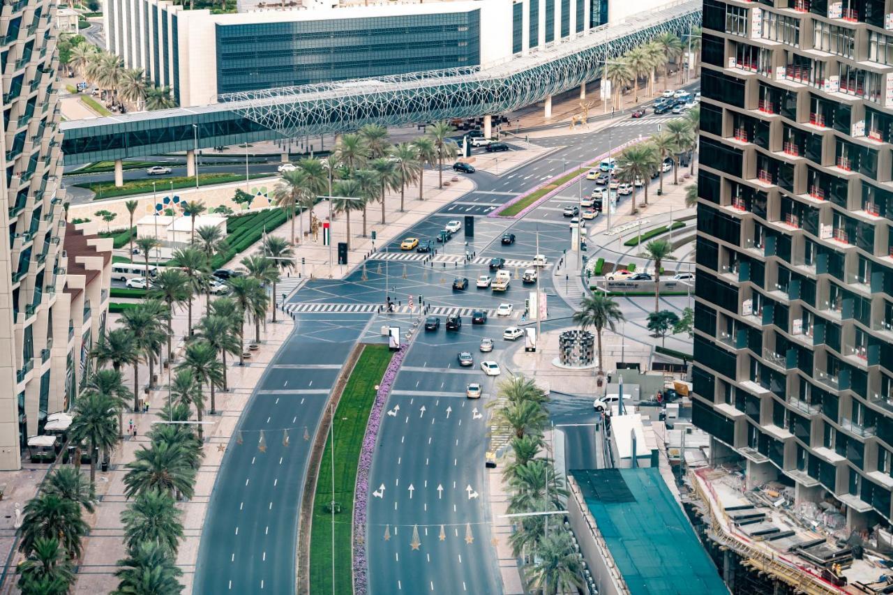 迪拜Higuests - Designer Apt With Panoramic View Near Burj Khalifa公寓 外观 照片