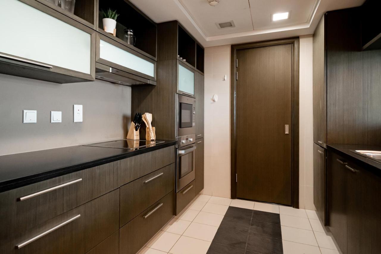 迪拜Higuests - Designer Apt With Panoramic View Near Burj Khalifa公寓 外观 照片
