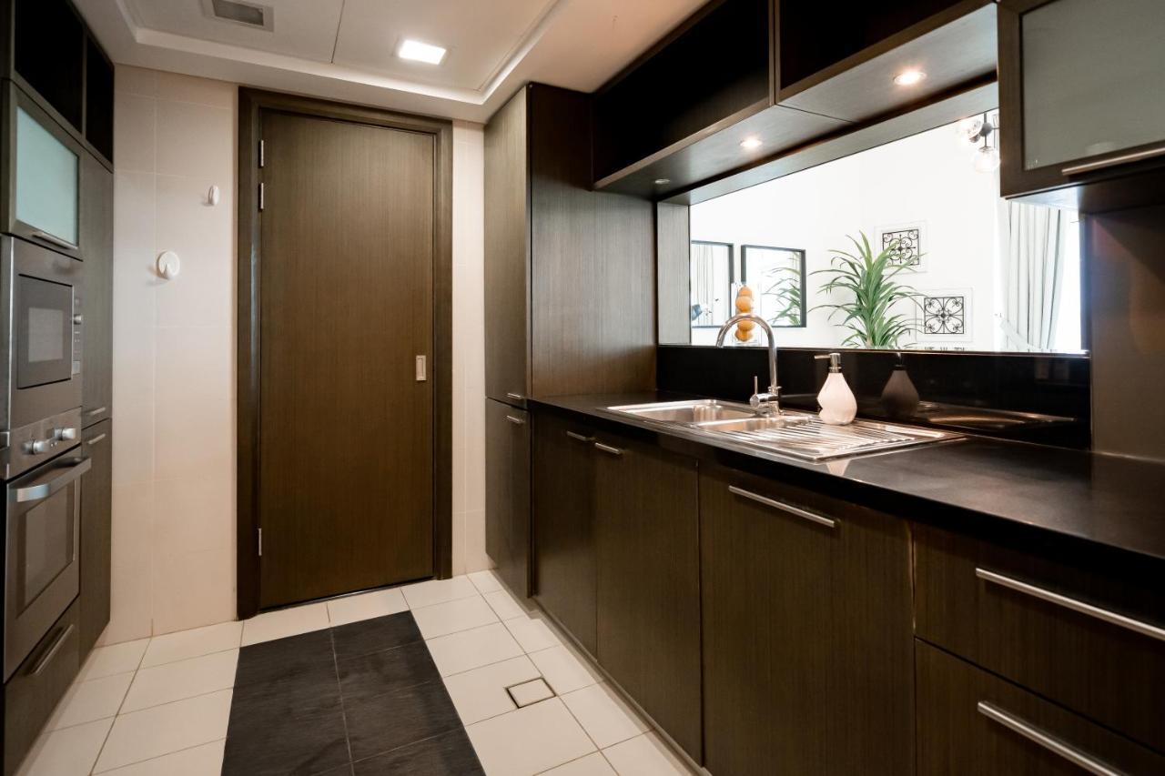迪拜Higuests - Designer Apt With Panoramic View Near Burj Khalifa公寓 外观 照片